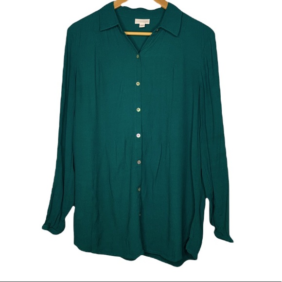 J. Jill Tops - J.Jill Button Front Top